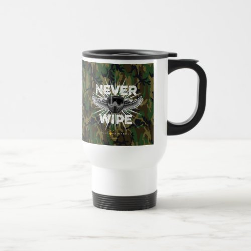 Paintball Never Wipe camo Travel Mug