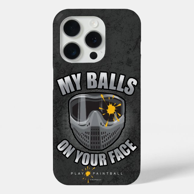 Paintball On Your Face Case-Mate iPhone Case (Back)