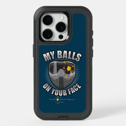 Paintball On Your Face iPhone 15 Pro Case