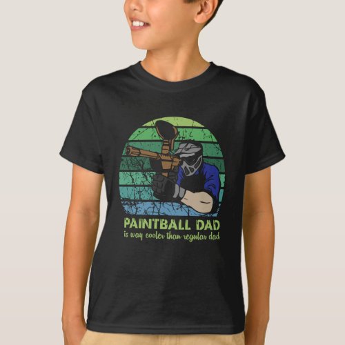 Paintball Paintball Player Gotcha Team T_Shirt