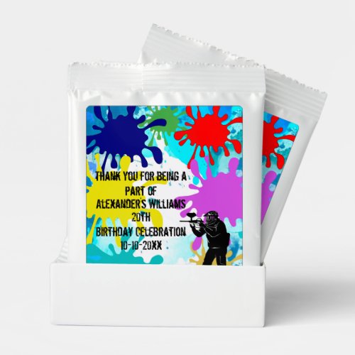 Paintball Party   Lemonade Drink Mix