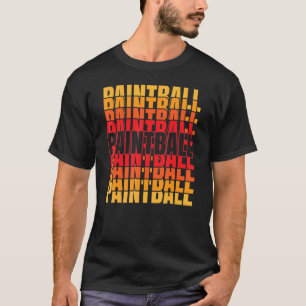 Paintball Player for Paintballer Paintball Gotcha T-Shirt