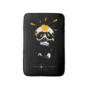 Paintball Skull Bath Mat