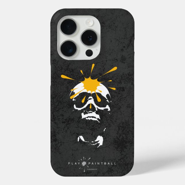 Paintball Skull Case-Mate iPhone Case (Back)