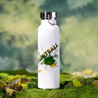 Paintball Splatter Water Bottle