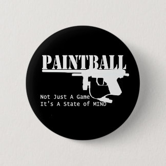 Paintball State of Mind Pinback Button