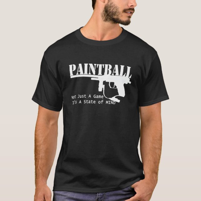 Paintball State of Mind T-Shirt (Front)