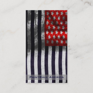 Paintball StellaRoot Fireworks Grunge Business Card