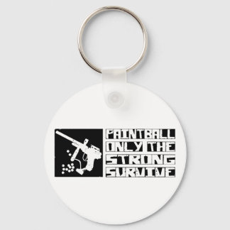 Paintball Survive Keychain