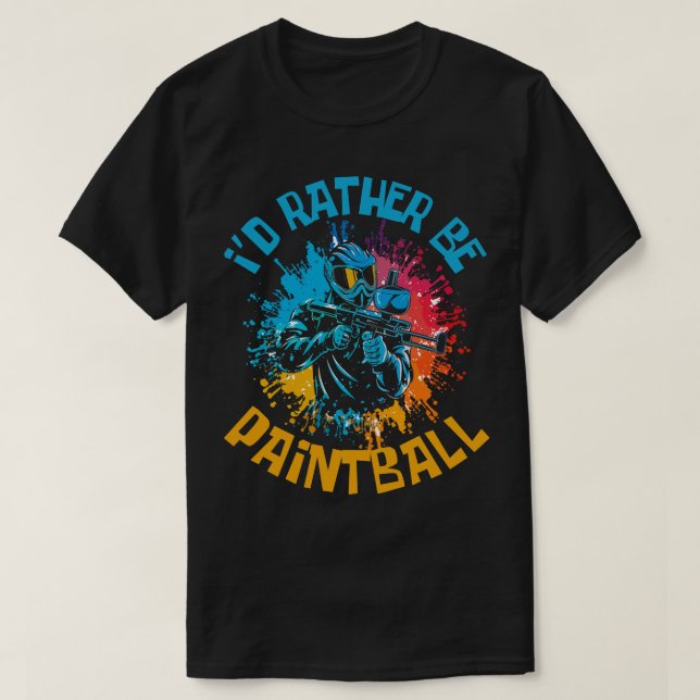 Paintball T-Shirt (Design Front)
