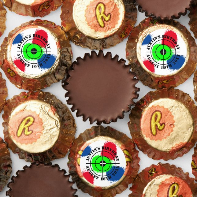 Paintball theme Birthday party candy for kids (Assorted)