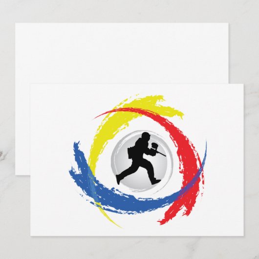 Paintball Tricolor Emblem (Front/Back)