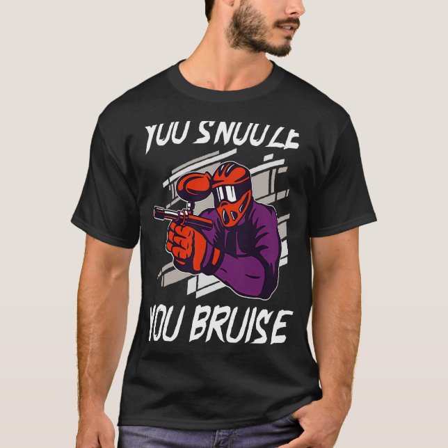 Paintball You Snooze You Bruise  for Men Kids T-Shirt (Front)
