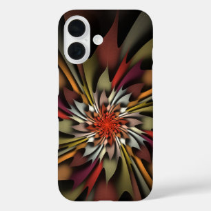 Paintbox Colored Leaves Abstract Autumn iPhone 16 Case