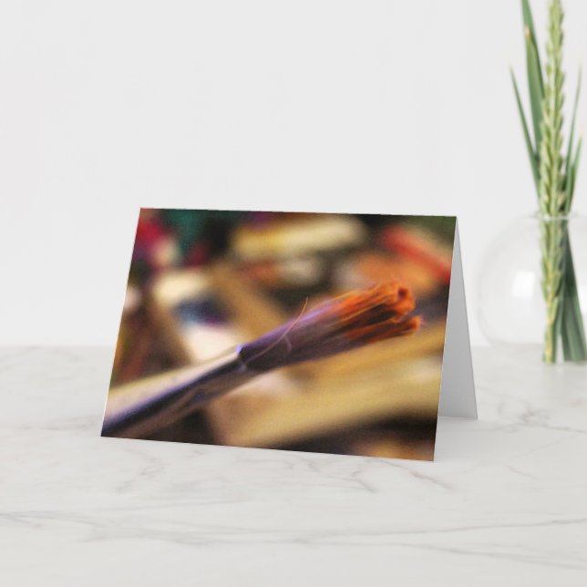 Paintbrush Card (Front)