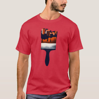 paintbrush city funny T-Shirt