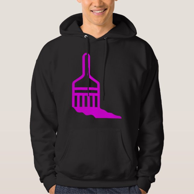 Paintbrush Icon Hoodie (Front)