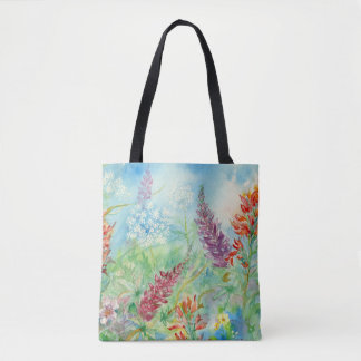 Paintbrush Meadow Tote Bag