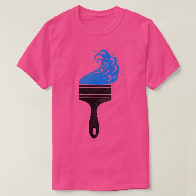 paintbrush T-Shirt (Design Front)
