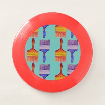 Paintbrush  Wham-o Frisbee by ch_ch_cheerful at Zazzle