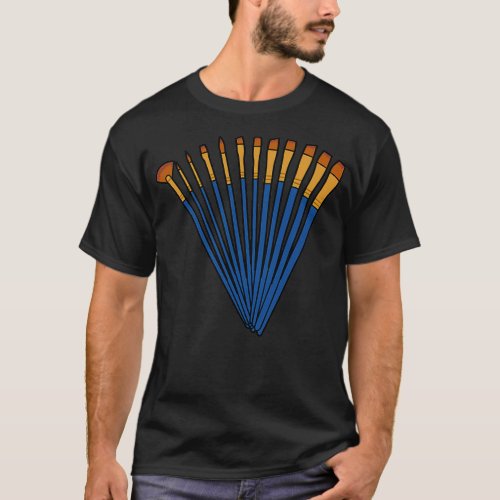 paintbrushes T_Shirt