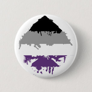 Paintdrip Asexual Ace Button