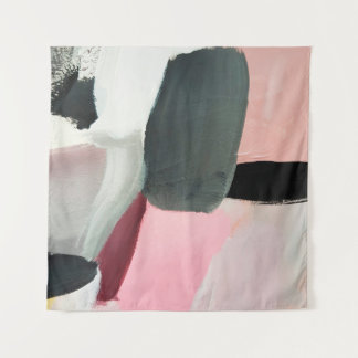 Painted abstract background. Abstract art backgrou Tapestry