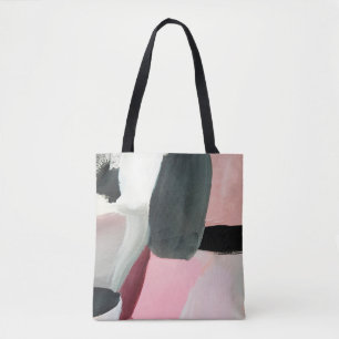 Painted abstract background. Abstract art backgrou Tote Bag