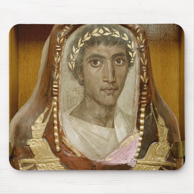 Painted and gilded mummy case of Artemidorus Mouse Pad (Front)