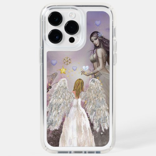 Painted Angel  Fairy Speck iPhone 14 Pro Max Case