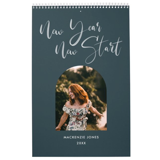 Painted Arch Personalized Photo Calendar (Cover)