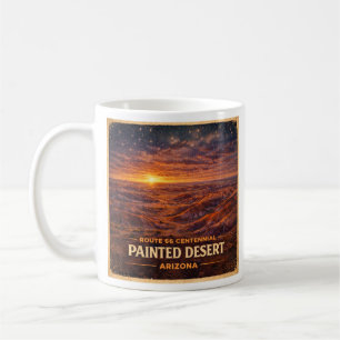 Painted Badlands Starlit Arizona Morning Coffee Mug