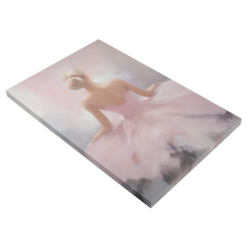 Painted Ballerina in Pink Gallery Wrap