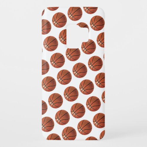Painted Basketball Pattern Case_Mate Samsung Galaxy S9 Case