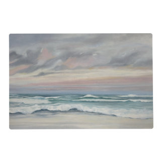 Painted Beach Scene Placemat
