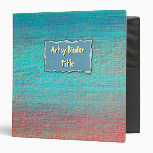 Painted Binder #5 - 1.5 inch