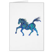 Painted Blue Horse (Front)