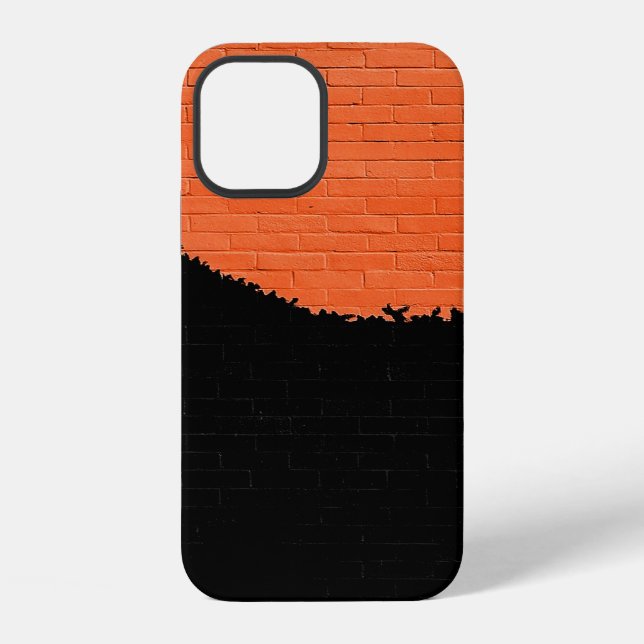 Painted Brick Wall Iphone Case (Back)