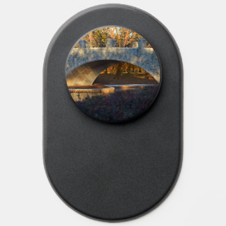 Painted Bridge At Sunset by Shirley Taylor PopSocket