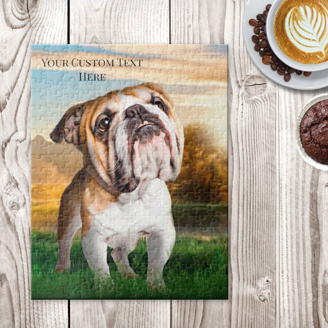 Painted Bulldog Pet Animal Puzzle (Creator Uploaded)