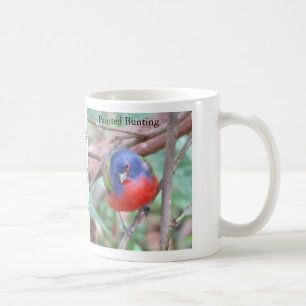 Painted Bunting Coffee Mug by BirdingCollectibles