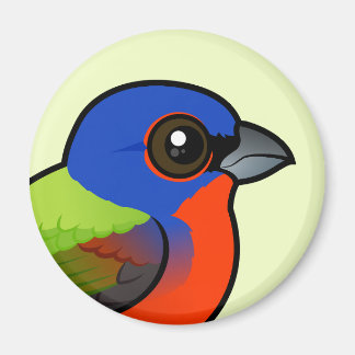 Painted Bunting Magnet