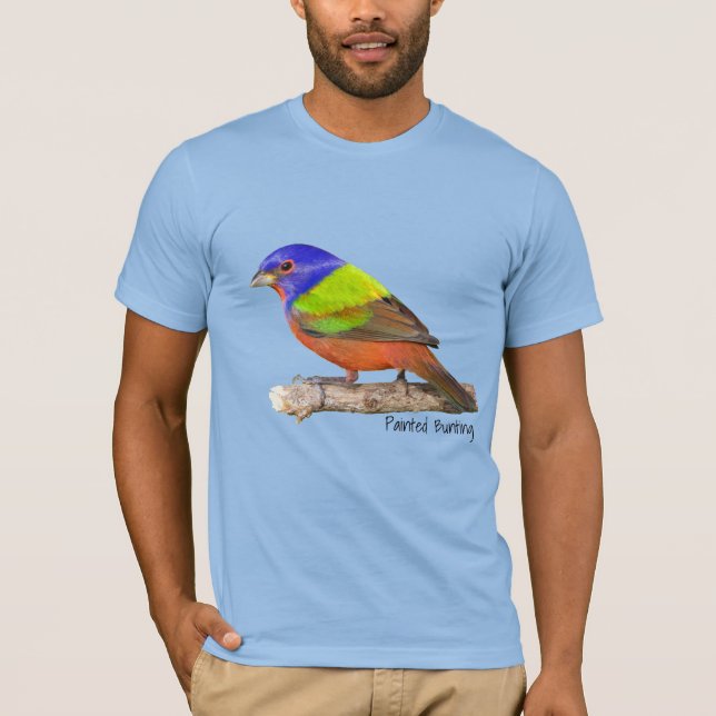 Painted Bunting T-Shirt (Front)