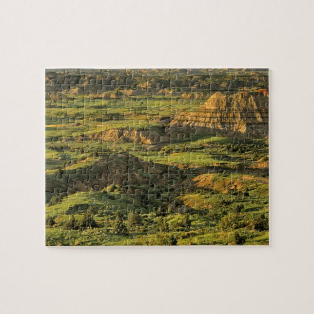 Painted Canyon After Storm in Theodore Roosevelt Jigsaw Puzzle (Horizontal)