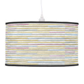 Painted Clapboard Ceiling Lamp (Left)