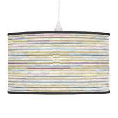 Painted Clapboard Ceiling Lamp (Right)