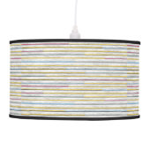 Painted Clapboard Ceiling Lamp (Front)