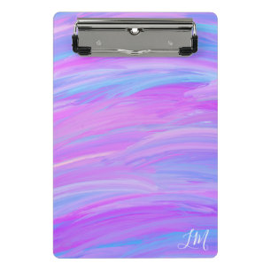 Painted Colors Personalized Mini Clipboard