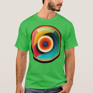 Painted Concentric Circles 15 T-Shirt