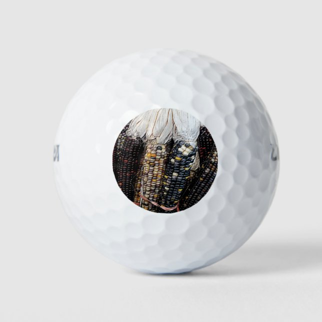 Painted Corn Golf Balls (Front)